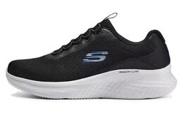 Кроссовки мужские низкие черные/синие Skechers 232599-bkbl | black/blue