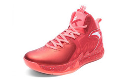 Баскетбольные кроссовки KT2 мужские высокие красные/розовые Anta 11641101-4