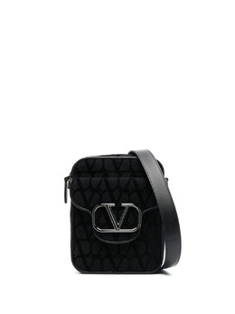 Valentino Garavani сумка через плечо Locò Toile Iconographe, черный yb0c14pmj | черный