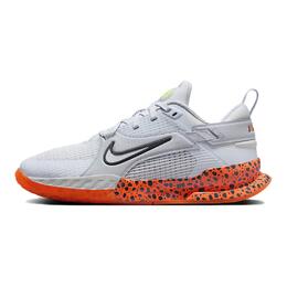 Nike Детские баскетбольные кроссовки Crosscourt Series, износостойкие, дышащие, нескользящие, с низким верхом, серо-оранжевого цвета fv3474-001 | soccer gray/space gray/dutch orange/dark blue black