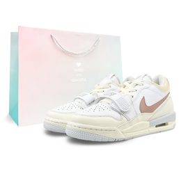 Детские баскетбольные кроссовки Legacy 312 с низким верхом для подростков Jordan, белый/желтый hj3483-101(team401-焦糖玛奇朵sbox) | white yellow