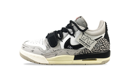 Детские баскетбольные кроссовки Legacy 312 с низким верхом и противоскользящим покрытием для подростков Jordan, белый cd9054-101(team76-二次元熊) | white