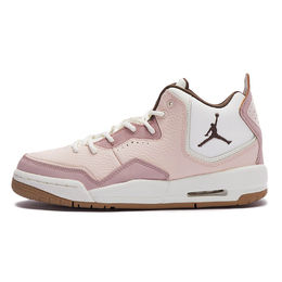 Баскетбольные кроссовки Courtside 23 с нескользящей подошвой средней высоты для детей и подростков Jordan, розовый fq6861-121(team15-白桃杏茶) | pink