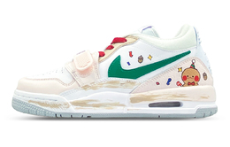 Детские баскетбольные кроссовки Legacy 312 с низким верхом и противоскользящим покрытием для подростков Jordan, белый hf0747-151(team116-312圣诞姜饼人) | white