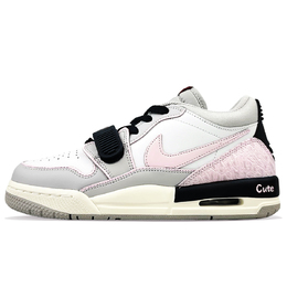 Баскетбольные кроссовки Legacy 312 с низкой амортизацией для детей и подростков Jordan, белый cd9054-101(team40-甜美派对粉) | white