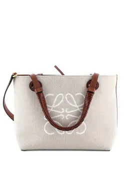 Loewe Anagram Square Basket Tote Canvas Mini shoulder bag 32553419