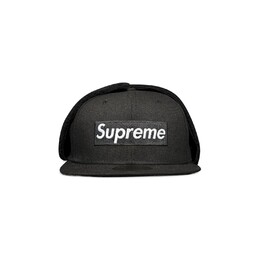 Сумка-ушанка Supreme x New Era с логотипом Черный fw21h102 black | black