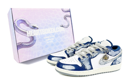 Баскетбольные кроссовки Air 1 для детей начальной школы Jordan, синий fn9137-141(team45-法老之眼礼盒款) | dodger blue