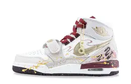 Детские баскетбольные кроссовки Legacy 312 с высоким берцем, устойчивые к истиранию. Подростки. Jordan, золотой ib4914-161（team626-墨染金蛇） | gold