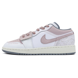 Баскетбольные кроссовки Air 1 Low Top для детей и подростков Jordan, Lotus Color 553560-053（team126-怦然心动） | lotus color