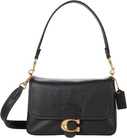 Сумка через плечо из мягкой телячьей кожи Coach, черный 9583002 | black