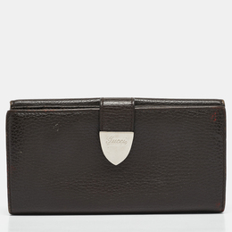 Gucci: Коричневый кошелёк 