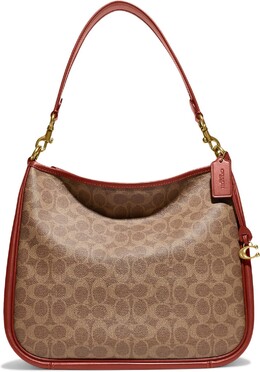 Фирменная сумка через плечо Cary из холщовой ткани с покрытием Coach, цвет Tan Rust 9855086 | tan rust
