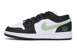 Детские баскетбольные кроссовки Air 1 с низким верхом и противоскользящим верхом для подростков Jordan, черный 553560-131(team85-古远苍葭) | black