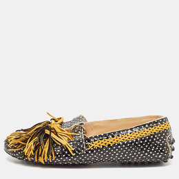 Tod's: Чёрные лоферы  Gommino Driver