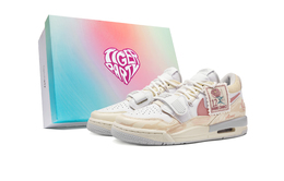 Детские баскетбольные кроссовки Legacy 312 с противоскользящей амортизацией и низким верхом для подростков Jordan, желтый hj3483-101（team717-圣城玫瑰礼盒） | light yellow