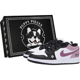 Баскетбольные кроссовки Air 1 LOW Top для детей и подростков Jordan, белый 553560-131(team85-雅致树莓as-box) | white