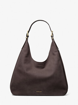 Сумка-хобо Nolita Large Nubuck Michael Kors, коричневый 30f4gy5h3t | chocolate