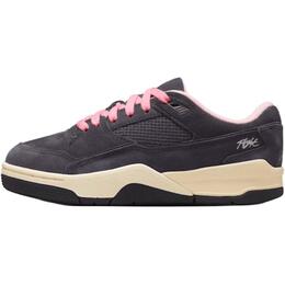 Баскетбольные кроссовки FLIGHT COURT с низким верхом, устойчивые к истиранию, для подростков Jordan, коричневый/розовый hf3333-012 | brown pink