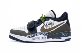 Баскетбольные кроссовки Air Legacy Hip Hop Cat Paw с низким верхом, устойчивые к истиранию, для подростков Jordan, белый cd9054-120(team240-嘻哈喵爪) | white