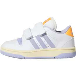 Детские баскетбольные кроссовки BREAK START Adidas, белый/фиолетовый jq0098 | white purple