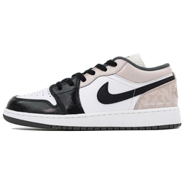 Jordan Баскетбольные кроссовки Air 1 Low «Iron Grey» для детей и подростков 553560-152（team126-花漾甜心） | pink