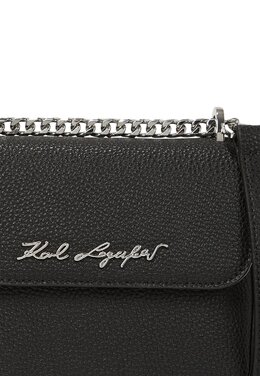 Сумка через плечо K/PEBBLE Karl Lagerfeld, черный k4851h1g0-q11 | black