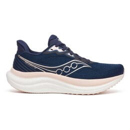 Женский триумф 23 - кроссовки для бега Saucony, мультиколор 123-2004 | navy / cameo