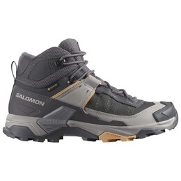Женские кроссовки x ultra 5 mid gore-tex - походные ботинки Salomon, мультиколор 119-1005 | nine iron / gull / soft clay