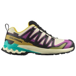 Женские кроссовки xa pro 3d v9 gtx - мультиспортивные Salomon, мультиколор 122-0899 | transparent yellow / black / waterfall
