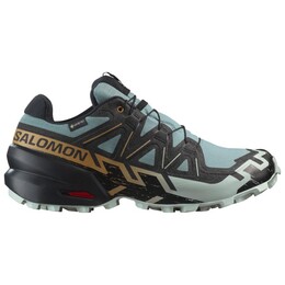 Speedcross 6 gore-tex - кроссовки для бега по пересеченной местности Salomon, мультиколор 023-1201 | trooper / black / wood thrush