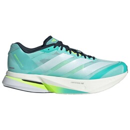 Adizero Boston 13 - кроссовки для бега Adidas, мультиколор 023-2459 | flash aqua / ftwr white / lucid lemon