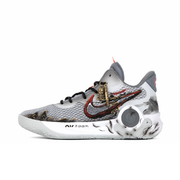 Nike Кроссовки баскетбольные KD Trey 5 IX с амортизацией, износостойкие, мид-топ, унисекс, черно-серые, цвет Black cw3402-011（team419-黑神话） | black