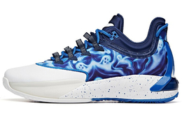 Anta GH1 баскетбольные кроссовки мужские низкие сине-белые 112041103-3