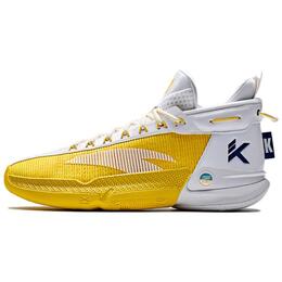 Anta KT9 Solid As Gold Амортизирующие нескользящие износостойкие баскетбольные кроссовки мужские бело-желтые, цвет Yellow 112411101-3 | yellow