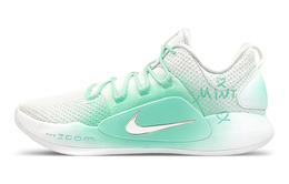 Nike Гиперданк 10 Амортизирующие противоскользящие и износостойкие низкие баскетбольные кроссовки мужские бело-зеленые, цвет White ar0465-100(team47-hd薄荷曼波) | white