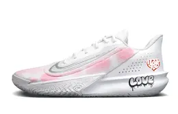 Nike Точность 7 Амортизация, Износостойкие низкие баскетбольные кроссовки мужские белый - белый, цвет White fn4322-100(team1140-羞红爱心男款) | white