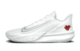 Nike Точность 7 Амортизация, противоскользящие и износостойкие низкие баскетбольные кроссовки мужские белые - белый, цвет White fn4322-100(team1140-网袜包裹男款) | white