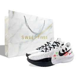 Nike Air Zoom G.T. Cut 3 износостойкие низкие баскетбольные кроссовки унисекс белый черный красный азиатская версия - белый, цвет White dv2918-102(team478-绝望微笑s-box) | white