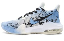 Nike Кроссовки баскетбольные мужские Air Max Impact с амортизацией, противоскользящей и износостойкой подошвой, низкие, черно-синие, цвет Black Blue dc3725-004（team241-寂寞裂痕） | black blue