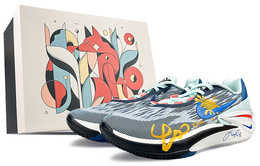 Nike Эйр Зум Джи Ти Кат 2 амортизирующие противоскользящие и износостойкие низкие баскетбольные кроссовки унисекс синий золото - белый, цвет White dj6013-404(team40-男女普尔涂鸦蓝sbox) | white