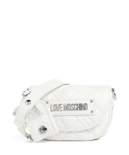 Стеганая сумка через плечо из искусственной кожи Love Moschino, белый jc4209pp0mla0-100 | weiß