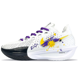 Nike Air Zoom G.T. Cut 3 износостойкие низкие баскетбольные кроссовки унисекс белый фиолетовый, цвет White Purple dv2918-102(team40-黄金时代) | white purple