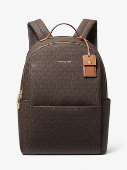 Большой рюкзак с фирменным логотипом Sable Michael Kors, мультиколор 30t5g3xb3b | brn/acorn