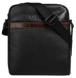 Сумка через плечо Bugatti "CORSO DELUXE", натуральная кожа, черный 7302145199-0 | schwarz