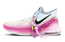 Nike Мужские баскетбольные кроссовки Air Max Impact 2 с амортизацией, противоскользящей и износостойкой подошвой, высокие, розовые cq9382-100(team147-霞光)