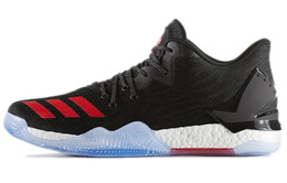 Баскетбольные кроссовки D Rose 7 мужские низкие черные/красные Adidas bw0942