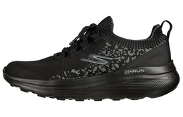 Кроссовки женские с низким верхом, черные Skechers 128433-bkgy