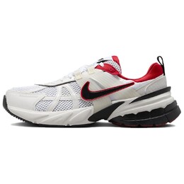 Кроссовки Nike V2K Run Metallic White University Red, красный hf0120-100 | pinnacle white / university red / black