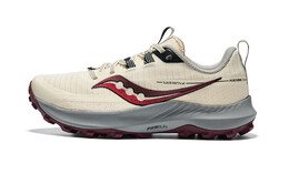 Кроссовки Saucony Women's Peregrine 13 'Glow Sundown', бежевый/красный s10838-31 | beige/red